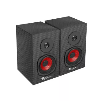Difuzoare de gaming Genesis HELIUM 200/Stereo/20W/Negru-Roșu