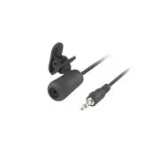 Microfon Natec Bee, suport clip, mufă de 3,5 mm, 1,8 m