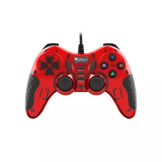 Gamepad cu fir Genesis Mangan 200, pentru PC, vibrații