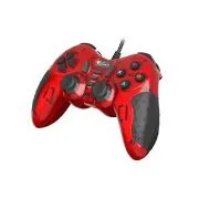 Gamepad cu fir Genesis MANGAN 200, pentru PC, vibrații, roșu