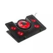 Suport de răcire pentru NB Genesis Oxid 550, 15.6-17.3", corp din aluminiu