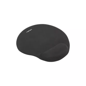 Mouse pad ergonomic cu gel Natec Marmot, negru, 245x225 mm