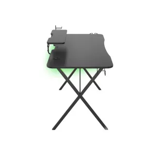 Genesis Holm 300 RGB - masă de joc cu iluminare de fundal RGB, 3xUSB 3.0, încărcător wireless pentru mobil Genesis Holm 300 RGB - masă de joc cu iluminare de fundal RGB, 3xUSB 3.0, încărcător wireless pentru mobil