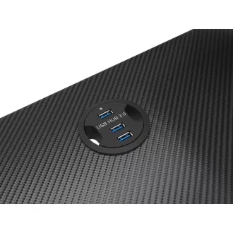 Genesis Holm 300 RGB - masă de joc cu iluminare de fundal RGB, 3xUSB 3.0, încărcător wireless pentru mobil Genesis Holm 300 RGB - masă de joc cu iluminare de fundal RGB, 3xUSB 3.0, încărcător wireless pentru mobil