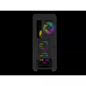 Carcasă computer Genesis IRID 505 ARGB V2/Midi Tower/Transparentă/Neagră