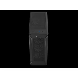 Carcasă computer Genesis IRID 505 ARGB V2/Midi Tower/Transparentă/Neagră