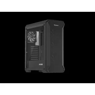 Carcasă computer Genesis IRID 505 ARGB V2/Midi Tower/Transparentă/Neagră