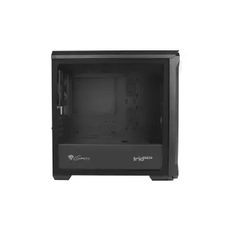 Carcasa computer Genesis IRID 503 V2/Micro Tower/Transpar./Negru Carcasa computer Genesis IRID 503 V2/Micro Tower/Transpar./Negru