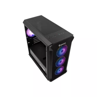 Carcasa computer Genesis IRID 503 ARGB V2/Micro Tower/Transpar./Negru