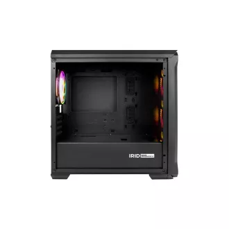 Carcasa computer Genesis IRID 503 ARGB V2/Micro Tower/Transpar./Negru