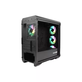 Carcasa computer Genesis IRID 503 ARGB V2/Micro Tower/Transpar./Negru