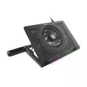 Placă de răcire pentru NB Genesis Oxid 450 RGB până la 15.6", corp din aluminiu