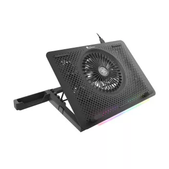 Placă de răcire pentru NB Genesis Oxid 450 RGB până la 15.6", corp din aluminiu
