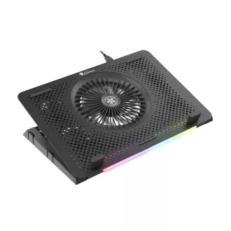 Placă de răcire pentru NB Genesis Oxid 450 RGB până la 15.6", corp din aluminiu