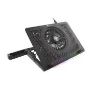 Placă de răcire pentru NB Genesis Oxid 450 RGB până la 15.6", corp din aluminiu