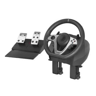 Roată de gaming Genesis Seaborg 400, multiplatformă pentru PC,PS4,PS3,Xbox One, Xbox 360,N Switch