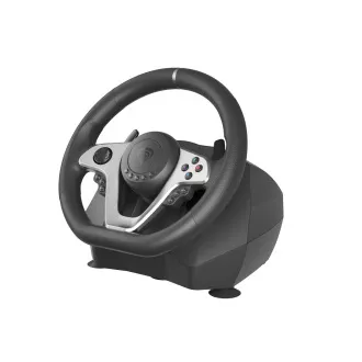 Roată de gaming Genesis Seaborg 400, multiplatformă pentru PC,PS4,PS3,Xbox One, Xbox 360,N Switch