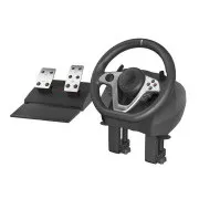Roată de gaming Genesis Seaborg 400, multiplatformă pentru PC,PS4,PS3,Xbox One, Xbox 360,N Switch