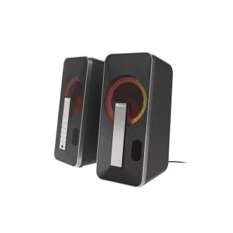Difuzoare de gaming Genesis HELIUM 100/RGB/Stereo/10W/Negru-Argintiu