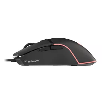 Mouse optic Genesis pentru jocuri KRYPTON 220/RGB/6400 DPI/Gaming/Optic/6000 DPI/USB cu fir/Negru Mouse optic Genesis pentru jocuri KRYPTON 220/RGB/6400 DPI/Gaming/Optic/6000 DPI/USB cu fir/Negru