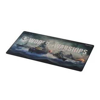 Mouse pad pentru jocuri Genesis CARBON 500 WORLD of WARSHIPS ARMADA, MAXI 90x45cm Mouse pad pentru jocuri Genesis CARBON 500 WORLD of WARSHIPS ARMADA, MAXI 90x45cm