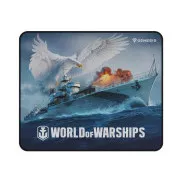 Mouse pad pentru jocuri Genesis CARBON 500 WORLD of WARSHIPS, M 30x25cm