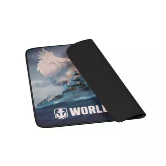 Mouse pad pentru jocuri Genesis CARBON 500 WORLD of WARSHIPS, M 30x25cm