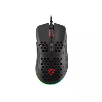 Mouse optic Genesis gaming KRYPTON 555/RGB/8000 DPI/Gaming/Optic/8000 DPI/USB cu fir/Negru
