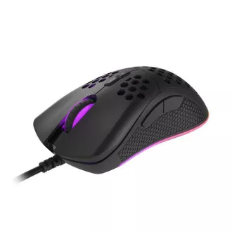 Mouse optic Genesis gaming KRYPTON 555/RGB/8000 DPI/Gaming/Optic/8000 DPI/USB cu fir/Negru