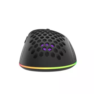 Mouse optic Genesis gaming KRYPTON 555/RGB/8000 DPI/Gaming/Optic/8000 DPI/USB cu fir/Negru