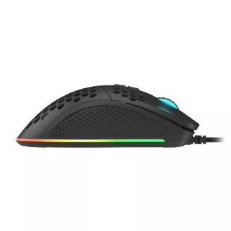 Mouse optic Genesis gaming KRYPTON 555/RGB/8000 DPI/Gaming/Optic/8000 DPI/USB cu fir/Negru