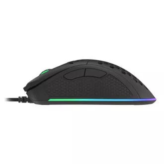 Mouse optic Genesis gaming KRYPTON 555/RGB/8000 DPI/Gaming/Optic/8000 DPI/USB cu fir/Negru