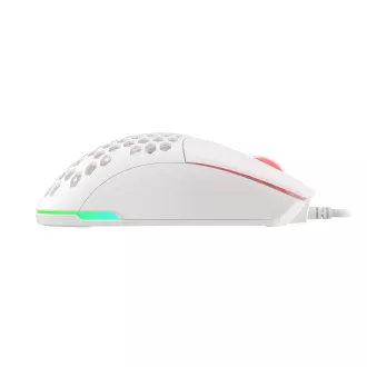 Mouse optic Genesis Gaming KRYPTON 750/RGB/8000 DPI/Gaming/Optic/8000 DPI/USB cu fir/Alb