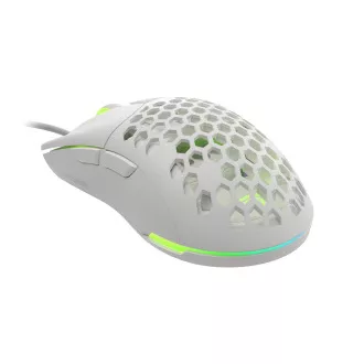 Mouse optic Genesis Gaming KRYPTON 750/RGB/8000 DPI/Gaming/Optic/8000 DPI/USB cu fir/Alb