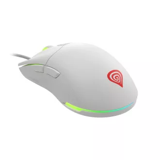 Mouse optic Genesis Gaming KRYPTON 750/RGB/8000 DPI/Gaming/Optic/8000 DPI/USB cu fir/Alb