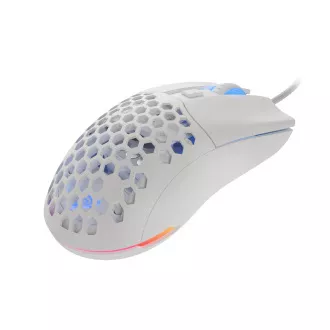 Mouse optic Genesis Gaming KRYPTON 750/RGB/8000 DPI/Gaming/Optic/8000 DPI/USB cu fir/Alb