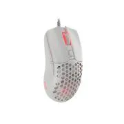 Mouse optic Genesis Gaming KRYPTON 750/RGB/8000 DPI/Gaming/Optic/8000 DPI/USB cu fir/Alb