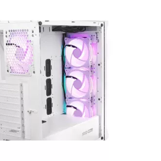 Carcasa computer Genesis IRID 505 ARGB V2/Midi Tower/Transpar./Alb