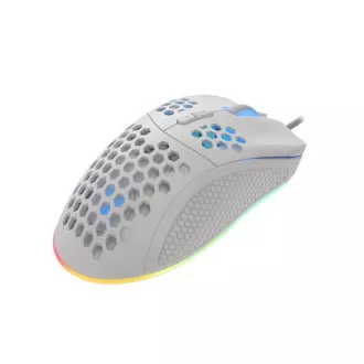 Mouse optic Genesis pentru jocuri KRYPTON 555/Gaming/Optic/8000 DPI/USB cu fir/Alb Mouse optic Genesis pentru jocuri KRYPTON 555/Gaming/Optic/8000 DPI/USB cu fir/Alb