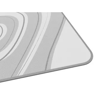 Genesis mouse pad pentru jocuri CARBON 400 XXL LOGO 800X300mm, alb