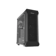 Carcasa computer Genesis IRID 505F/Midi Tower/Transpar./Negru