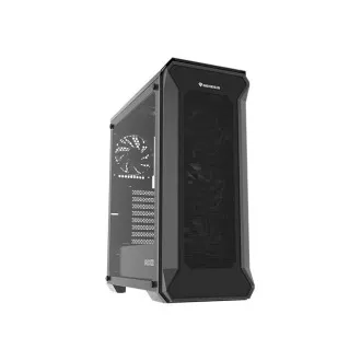 Carcasa computer Genesis IRID 505F/Midi Tower/Transpar./Negru