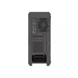Carcasa computer Genesis IRID 505F/Midi Tower/Transpar./Negru