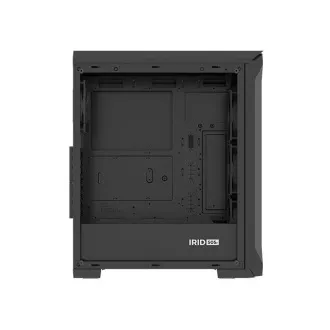Carcasa computer Genesis IRID 505F/Midi Tower/Transpar./Negru