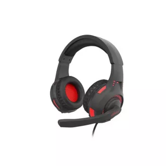 Căști gaming Genesis RADON 210/7.1/USB/cu fir/negru-roșu