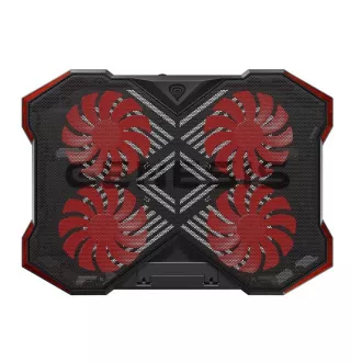 Placă de răcire pentru NB Genesis OXID 260, LED, 15.6-17.3" 4 ventilatoare, 2 USB-uri