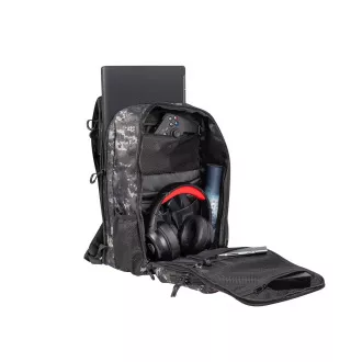 Rucsac Genesis PALLAD 450 LITE CAMO pentru laptopuri de gaming de până la 15,6"