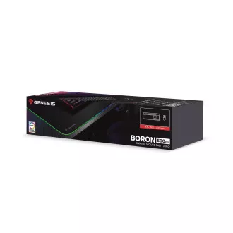 Mouse pad pentru jocuri cu iluminare din spate RGB Genesis BORON 500 XXL, 800x400mm Mouse pad pentru jocuri cu iluminare din spate RGB Genesis BORON 500 XXL, 800x400mm
