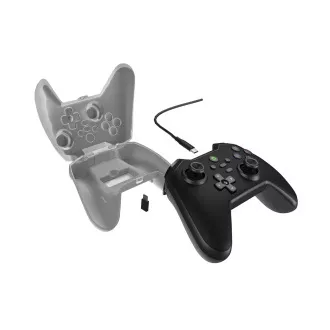 Gamepad cu fir Genesis MANGAN 300, pentru PC/Switch/Mobil, negru