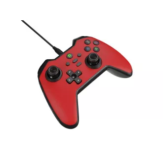 Gamepad cu fir Genesis MANGAN 300, pentru PC/Switch/Mobil, roșu